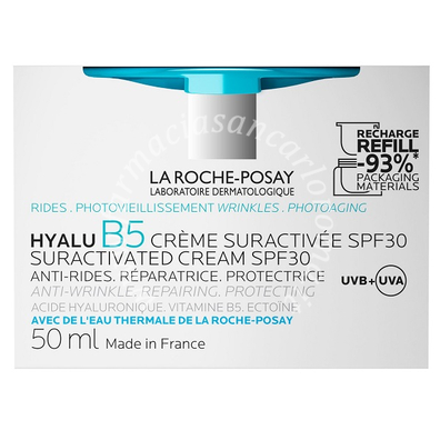 La Roche Posay Hyalu b5 crema spf30 50 ml ricarica