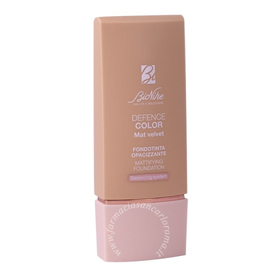 Defence color mat velvet fondotinta opacizzante 01 ivory 30 ml