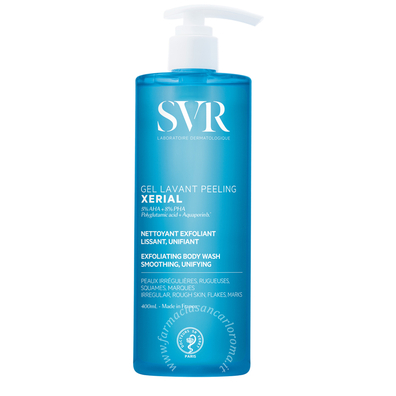 SVR Xerial gel lavant peeling 400 ml
