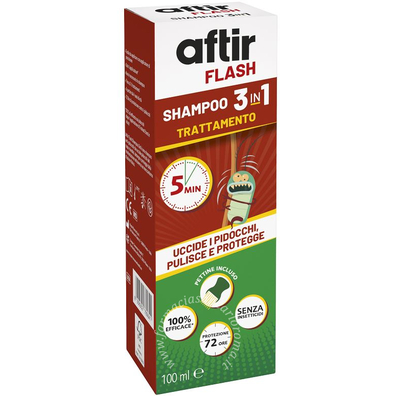 Aftir flash shampoo 3 in 1 100 ml