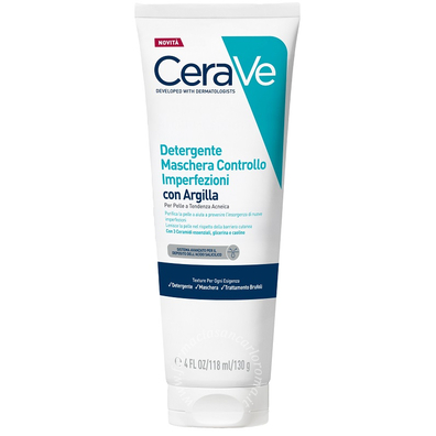 Cerave detergente maschera controllo imperfezioni 118 ml