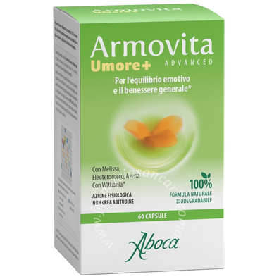 Armovita umore+ 60 capsule 466 mg senza glutine senza lattosio