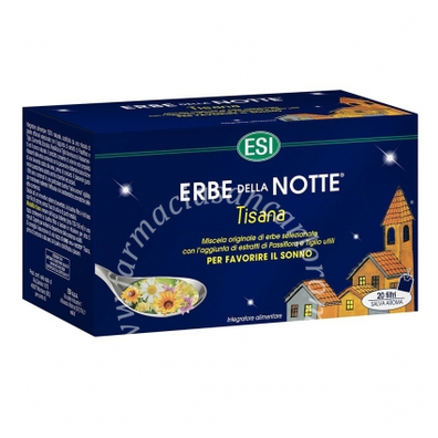 Esi Erbe della notte tisana 20 filtri astuccio 40 g