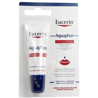 Eucerin aquaphor sos riparatore labbra 10 ml