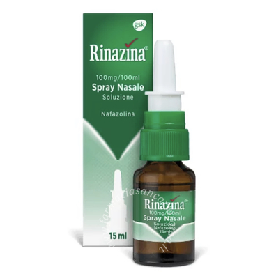 Rinazina 100 mg/100 ml spray nasale soluzione flacone 15 ml