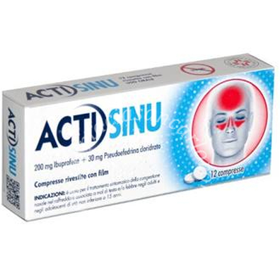 Actisinu 12cpr  200Mg+30mg