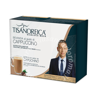 Tisanoreica bevanda cappuccino classico 4 bustine da 28 5 g
