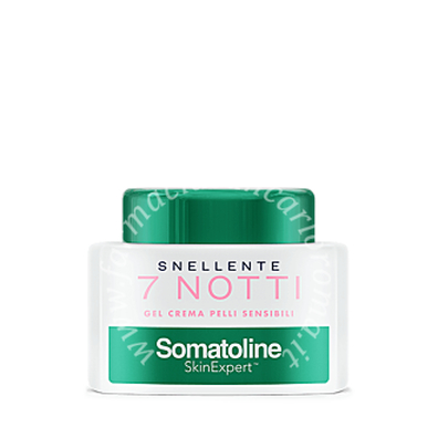 Somatoline cosmetic snellente 7 notti gel crema pelli sensibili 400 ml