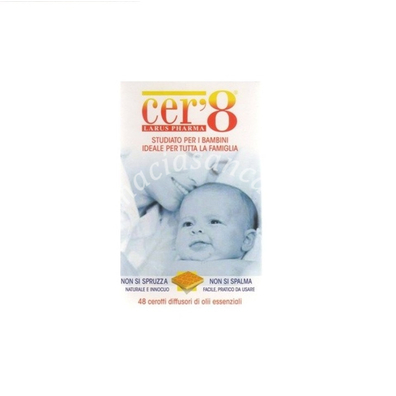 Cer'8 cuscinetti adesivi anti zanzare scatola da 48 cuscinetti