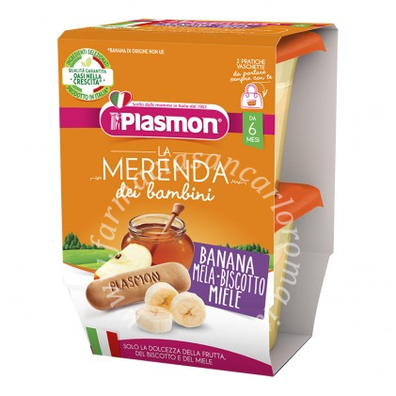 Plasmon ban mela biscotti miele 2 x 120 g