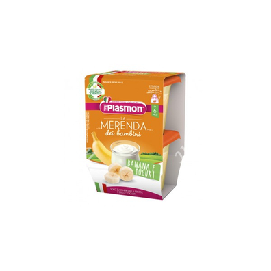 Plasmon banana yogurt as 2 x 120 g