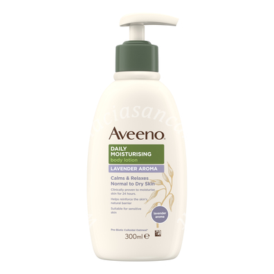 Aveeno crema idratante corpo lavanda 300 ml