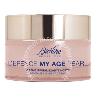 Bionike Defence my age pearl crema notte rivitalizzante 50 ml