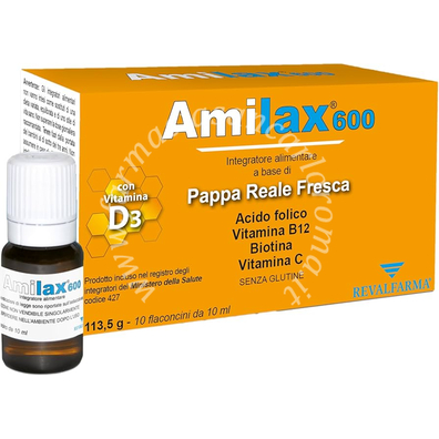 Amilax 600 10 flaconcini 10 ml