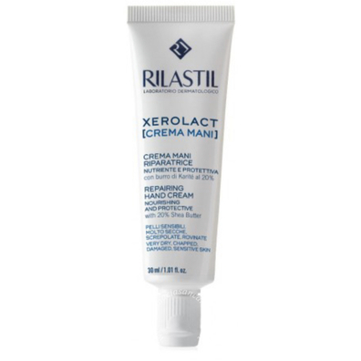 Rilastil xerolact crema mani nutriente e protettiva nuova formula 30 ml