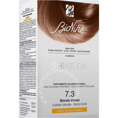 Bionike Tinta Shine On Color Biondo Dorato 7. 3