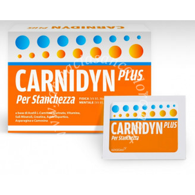 Carnidyn plus 20 bustine da 5 g gusto arancia