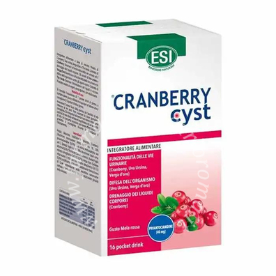 Esi Cranberry cyst pocket drink 16 bustine