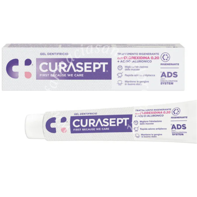 Curasept gel dentifricio ads dna trattamento rigenerante 75 ml