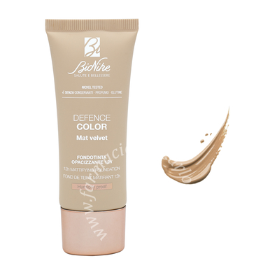 Bionike Defence Color mat velvet fondotinta n404 beige naturel