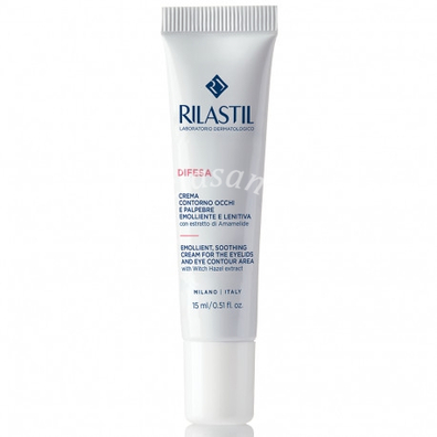Rilastil difesa crema contorno occhi e palpebre emolliente e lenitiva 15 ml