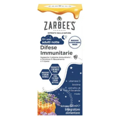 Zarbee's difese immunitarie adulti notte 120 ml