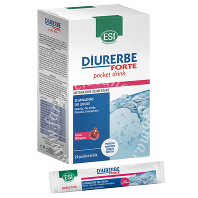 Esi Diurerbe Forte 24 Pocket Drink gusto Melograno