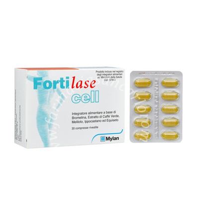 Fortilase cell 30 compresse