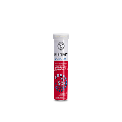 Lfp multivit 50+ uomo 20 compresse effervescenti