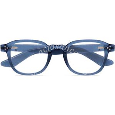 Occhiale da lettura premontato platinum giglio blu denim +1,00