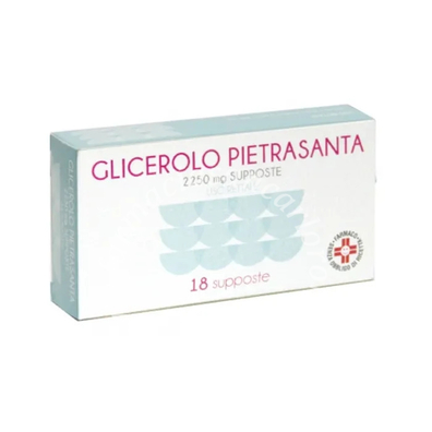 Glicerolo pietrasanta adulti 2250 mg supposte adulti 2,250 g supposte 18 supposte