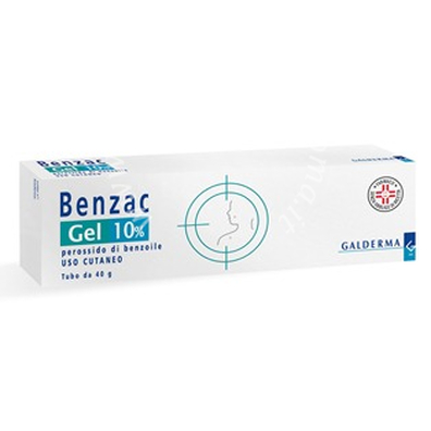 Benzac  10% gel tubo 40 g 