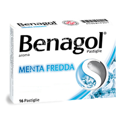 Benagol pastiglie pastiglie gusto menta fredda 16 pastiglie
