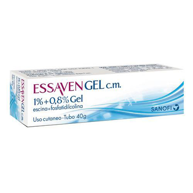 Essaven 10 mg/g + 8 mg/g gel 10 mg/g + 8 mg/g gel, tubo da 40 g