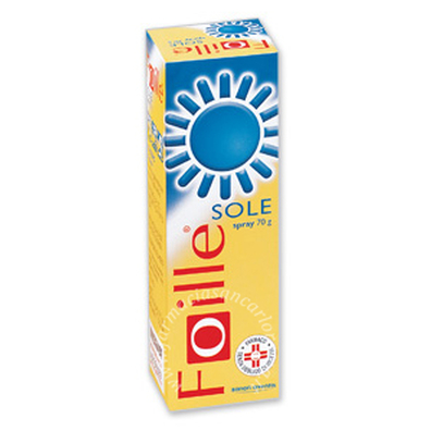 Foille sole spray cutaneo, soluzione 1 contenitore sotto pressione da 70 g