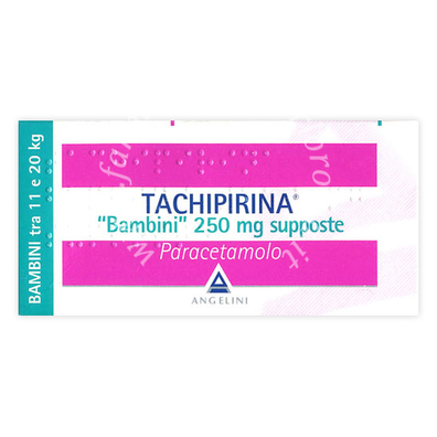 Tachipirina bambini 250 mg supposte 10 supposte
