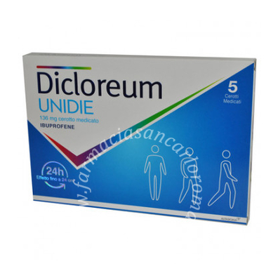 Dicloreum unidie 136 mg cerotto medicato 136 mg cerotto medicato 5 cerotti