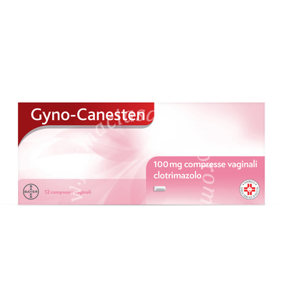 Gynocanesten 100 mg compresse vaginali 12 compresse vaginali