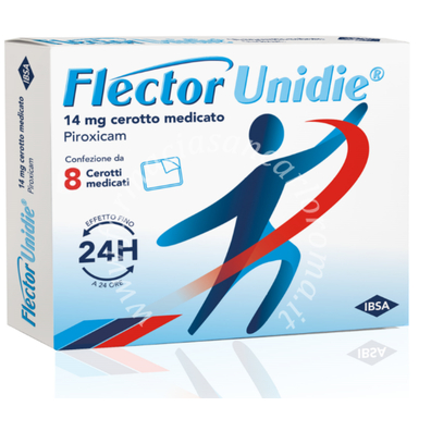 Flector unidie 14 mg cerotto medicato 14 mg cerotto medicato 8 cerotti