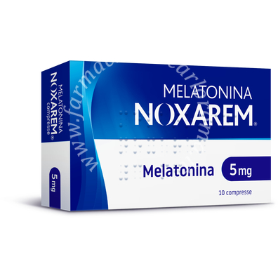 Melatonina noxarem compresse 5 mg compresse 10 compresse in blister pvc/al