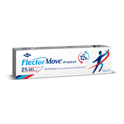 Flectormove 20 mg/g gel  diclofenac 1 tubo in pe/al/pe da 100 g