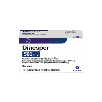Dinesper 500 mg compresse rivestite con film 60 compresse in blister al/pvc