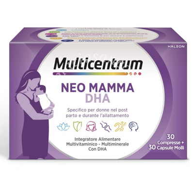 Multicentrum neo mamma dha 30 compresse + 30 capsule molli