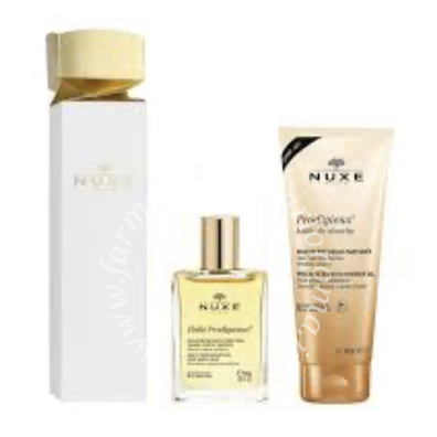 Nuxe cracker huile prodigieuse classico 30 ml + doccia prodigieux 100 ml