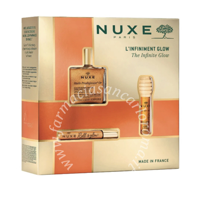 Nuxe coffret huile prodigieux or glow 2024