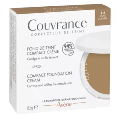 Avene couvrance fondotinta compatto dorato