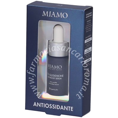 Miamo longevity plus gf5 glutathione aox boost serum 10 ml