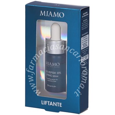 Miamo longevity plus multi peptide 20  lifting serum 10 ml