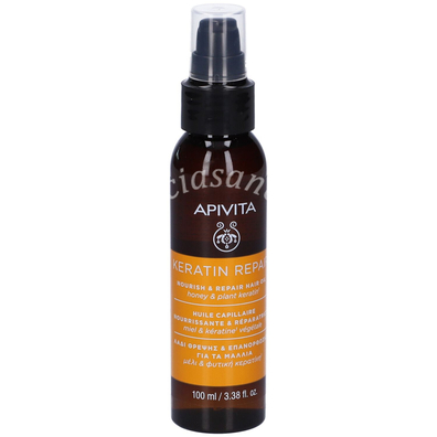 Apivita keratin rep hair oil 100 ml