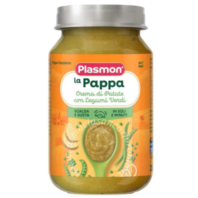 Plasmon la pappa crema di patate con legumi verdi 200 g